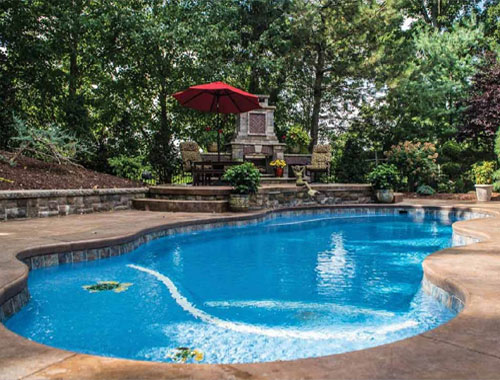 Freeform Shaped Swimming Pools Manufacturer in Bhopal