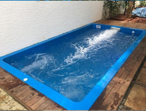Fiberglass Rectangular Swimming Pool Manufacturer in Bhopal