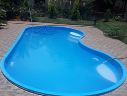 Bean Shape Swimming Pool Manufacturer in Bhopal